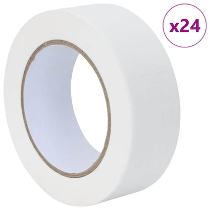Malerklebebänder 24 pcs Weiß 38mm x 50m Papier