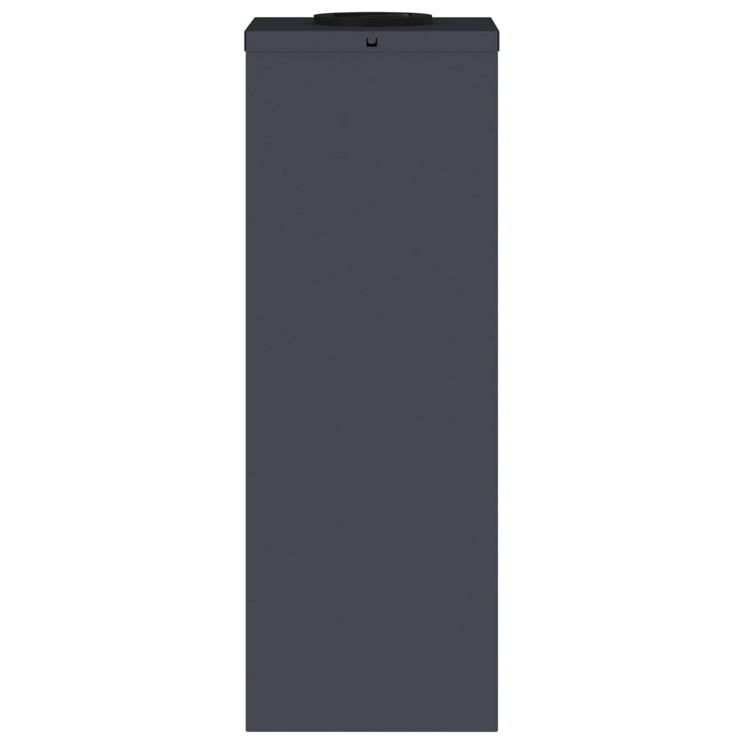 Solar LED Wegeleuchte 2 pcs Anthrazit Kalt gewalzter Stahl