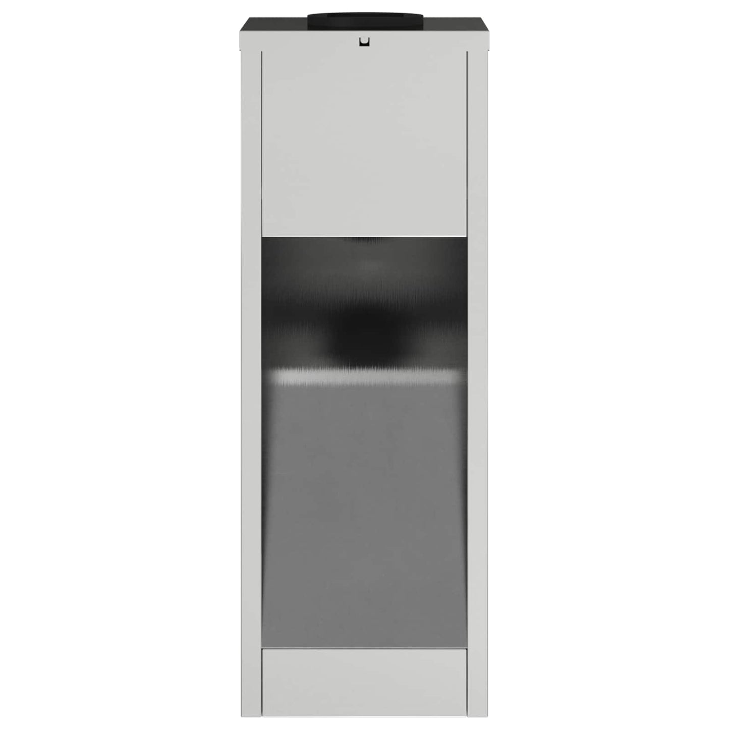 Solar LED Wegeleuchte 2 pcs Silber Galvanisiert