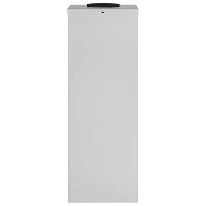 Solar LED Wegeleuchte 2 pcs Silber Galvanisiert