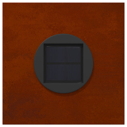 Solar LED Wegeleuchte 2 pcs Bronze Wetterfeststahl