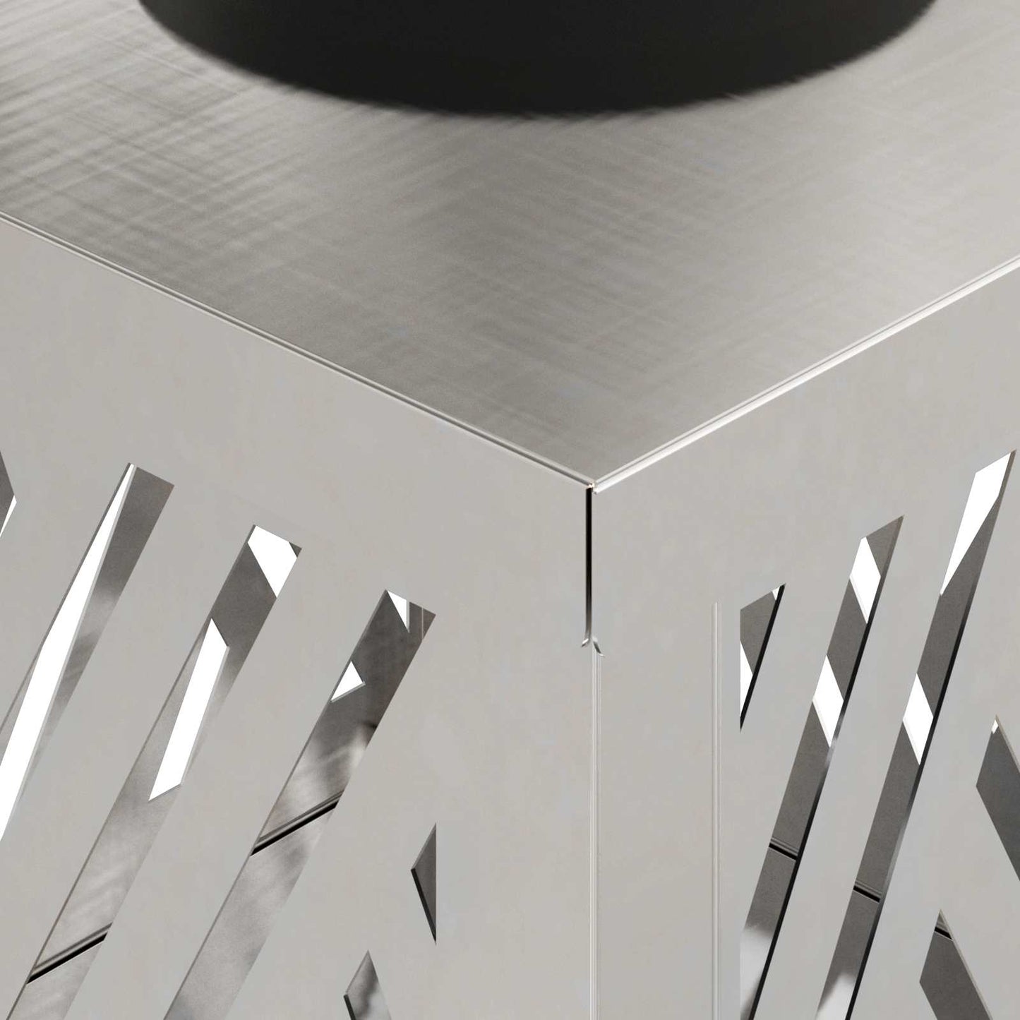 Solar LED Weg Licht 2 pcs Silber Edelstahl