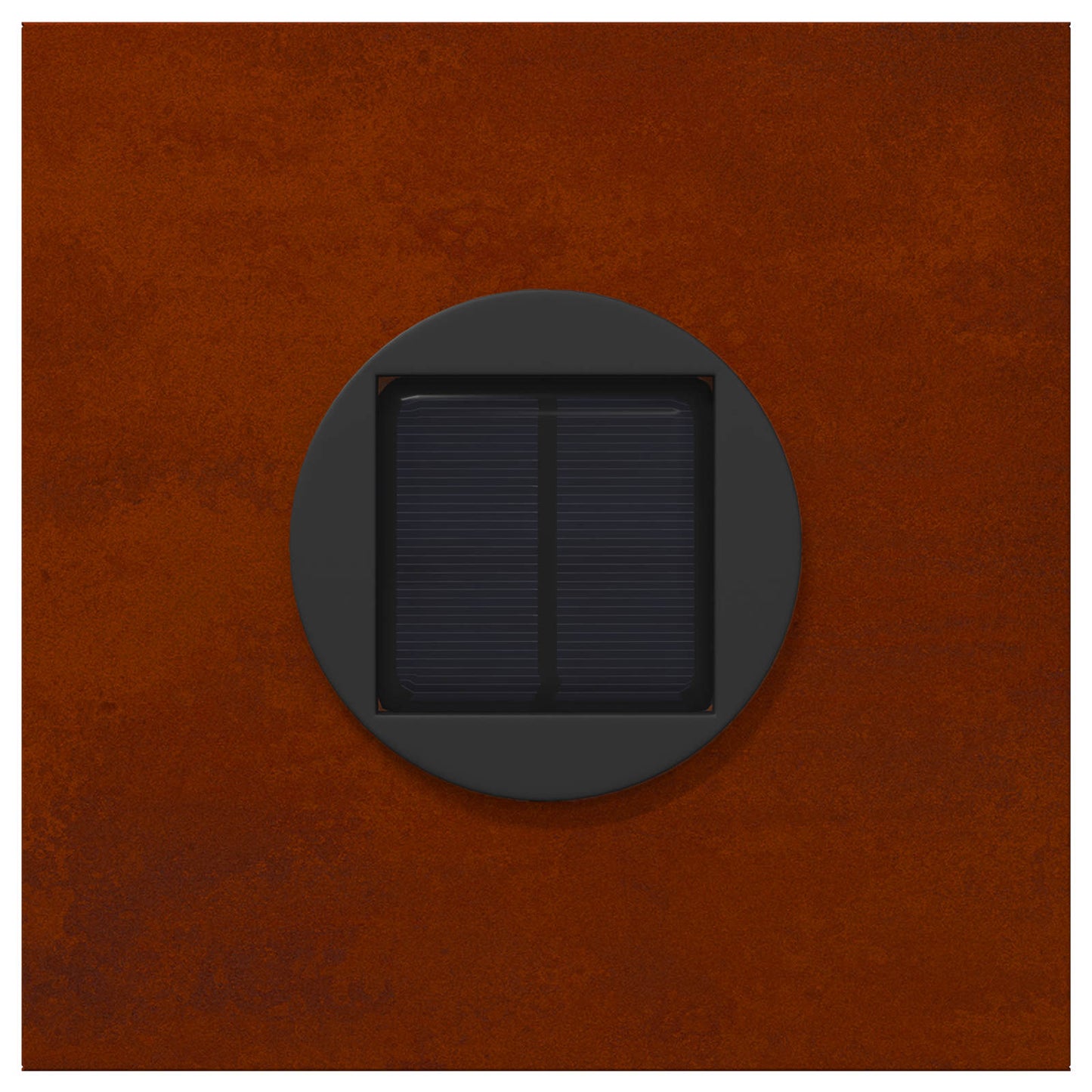 Solar LED Weg Licht 2 pcs Rostig Wetterfeststahl