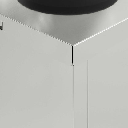 Solar LED Weg Licht 2 pcs Silber Galvanisiertes Stahl