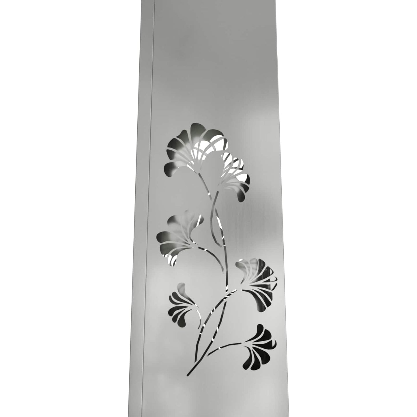 Solar LED Weg Licht 2 pcs Silber Galvanisiertes Stahl