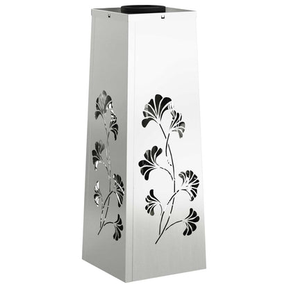 Solar LED Weg Licht 2 pcs Silber Galvanisiertes Stahl