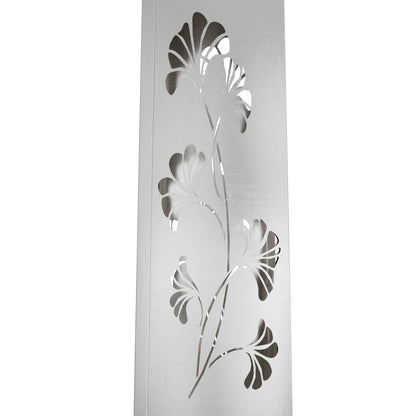 Solar LED Weg Licht 2 pcs Silber Edelstahl