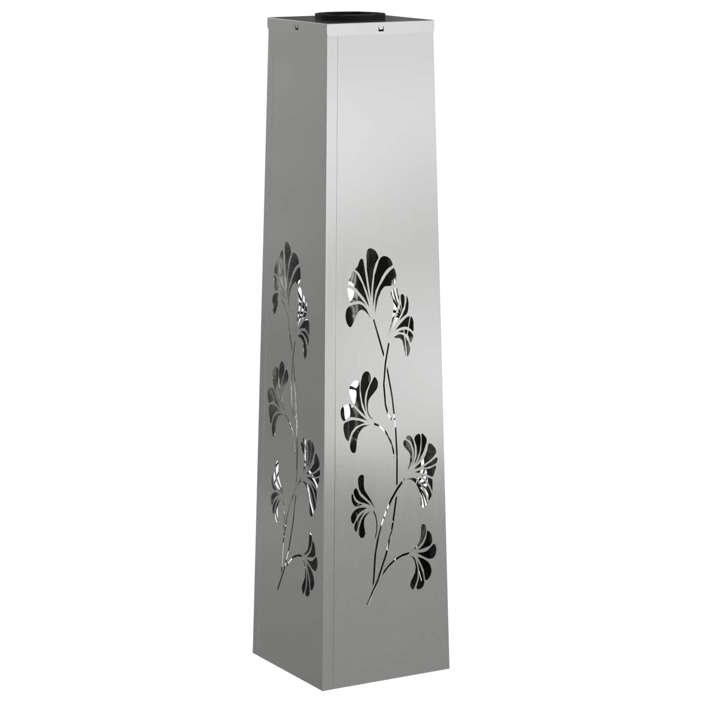 Solar LED Weg Licht 2 pcs Silber Galvanisiertes Stahl