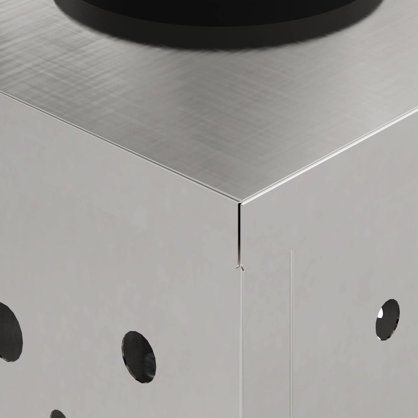 Solar LED Weg Licht 2 pcs Silber Edelstahl