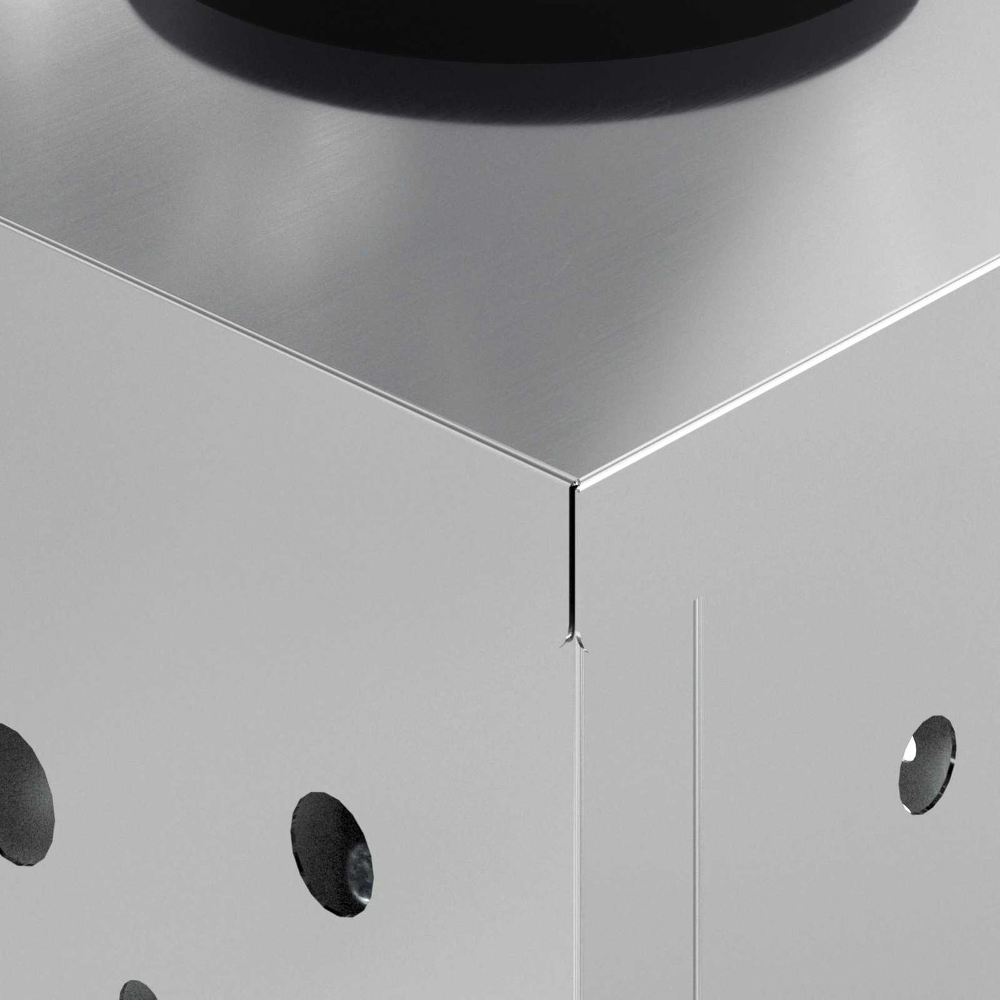 Solar LED Weg Licht 2 pcs Silber Galvanisiertes Stahl