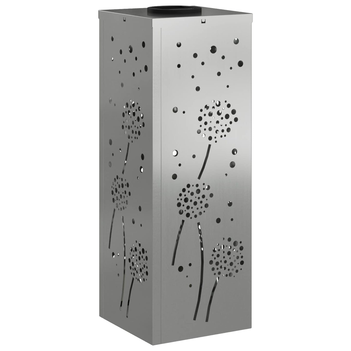 Solar LED Weg Licht 2 pcs Silber Galvanisiertes Stahl