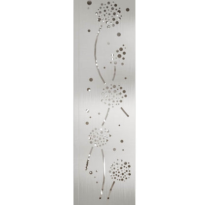 Solar LED Weg Licht 2 pcs Silber Edelstahl