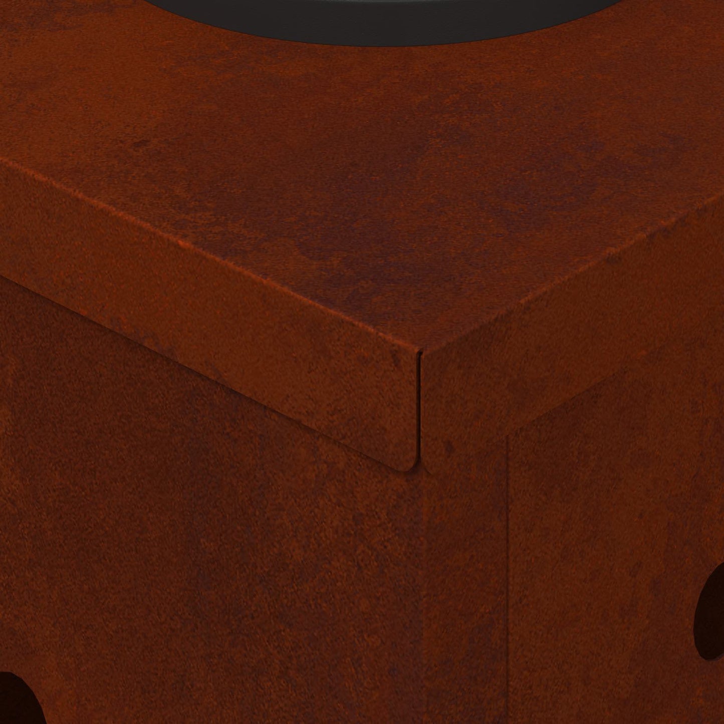 Solar LED Weg Licht 2 pcs Rostig Wetterfeststahl