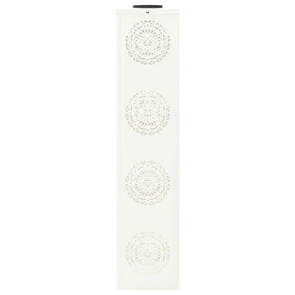 Solar LED Weg Licht 2 pcs Weiß Kalt gewalzter Stahl