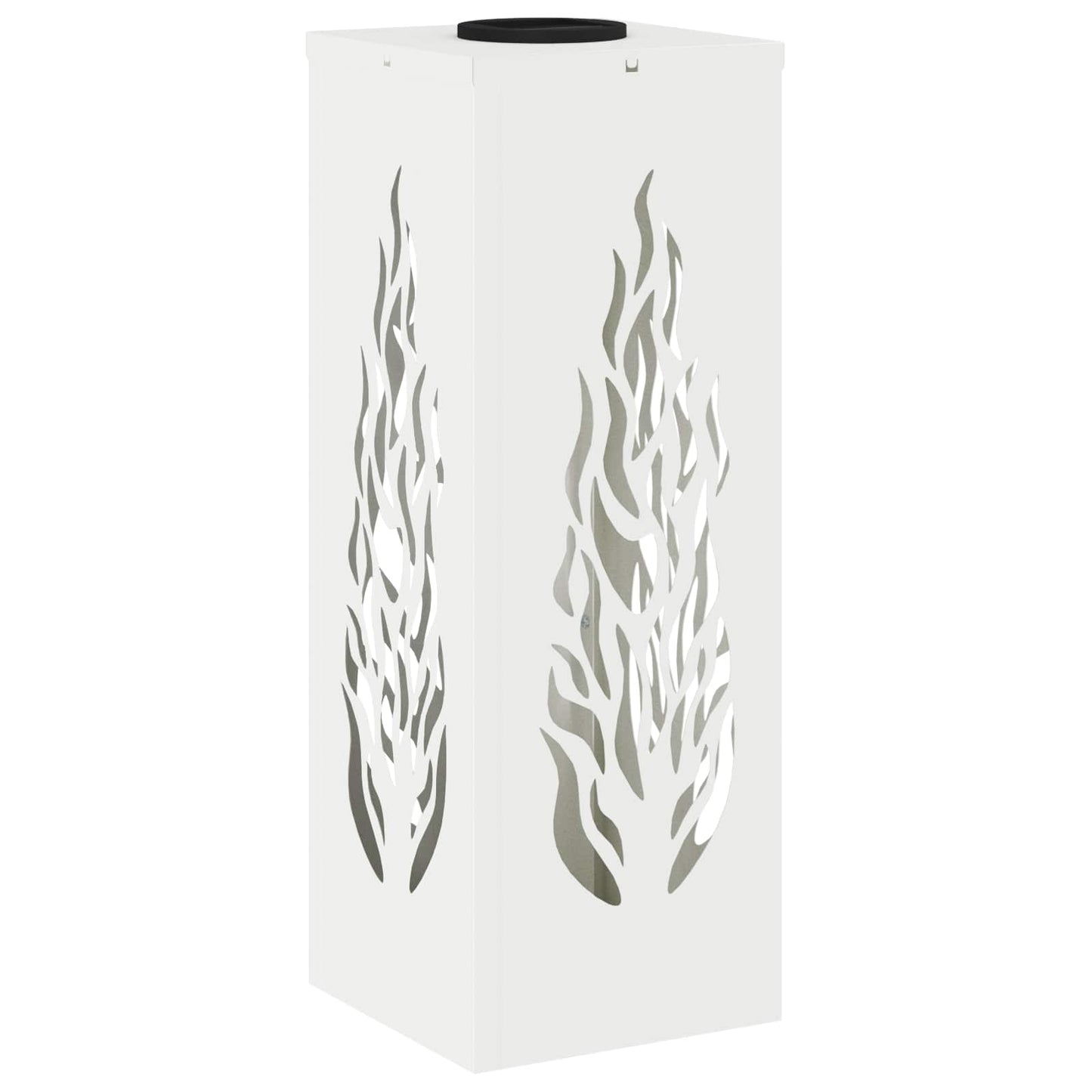 Solar LED Weg Licht 2 pcs Weiß Kalt gewalzter Stahl