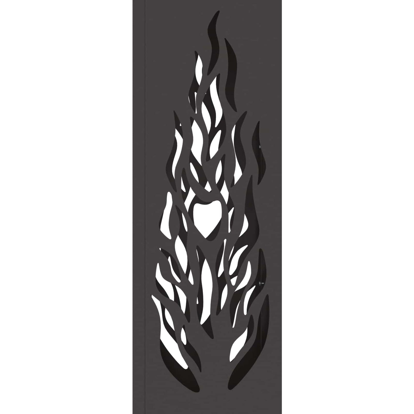 Solar LED Weg Licht 2 pcs Schwarz Kalt gewalzter Stahl