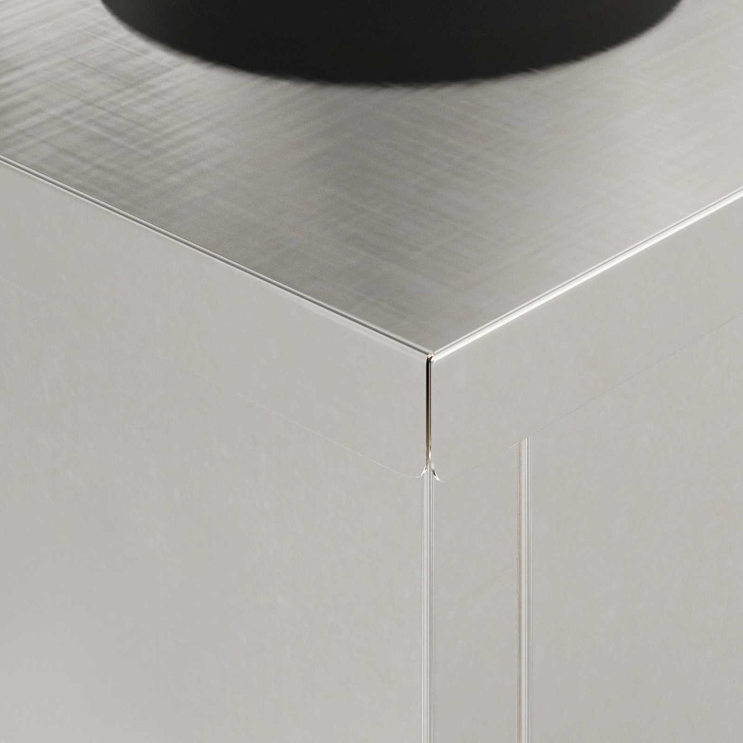 Solar LED Weg Licht 2 pcs Silber Edelstahl