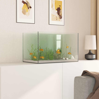 Aquarium mit Speicher Transparent 50 x 30 x 30 cm Glas