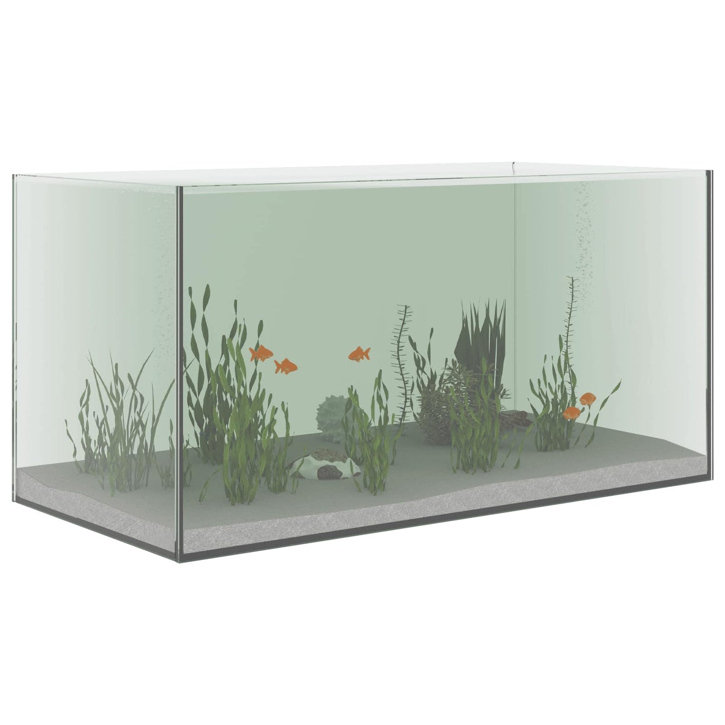 Aquarium mit Speicher Transparent 60 x 30 x 30 cm Glas