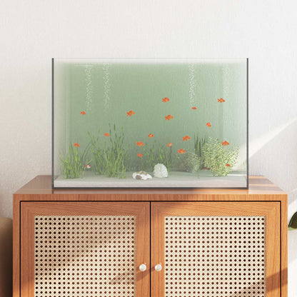Aquarium mit Speicher Transparent 60 x 35 x 40 cm Glas