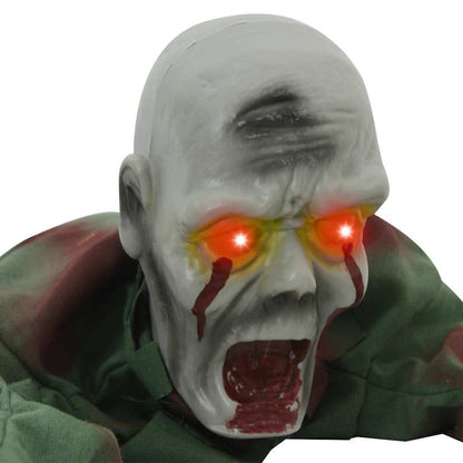 Halloween krabbelnder Zombie Grün 112 x 25,5 x 21,5 cm