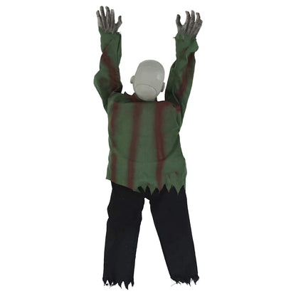 Halloween krabbelnder Zombie Grün 112 x 25,5 x 21,5 cm