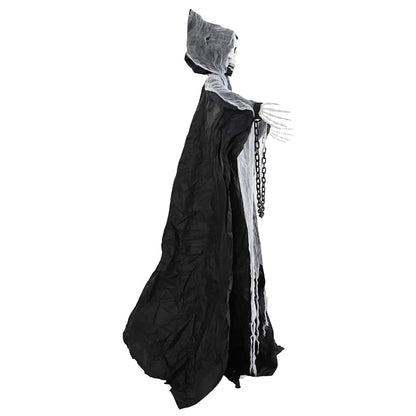 Halloween Grim Reaper Schwarz 60 x 60 x 155 cm Polyester