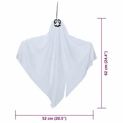 Hängender Halloween Geist 3 pcs Weiß 52 x 62 cm Polyester