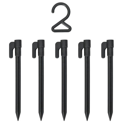 Halloween-Spinnendekoration mit Netzen 2 pcs Schwarz und Weiß