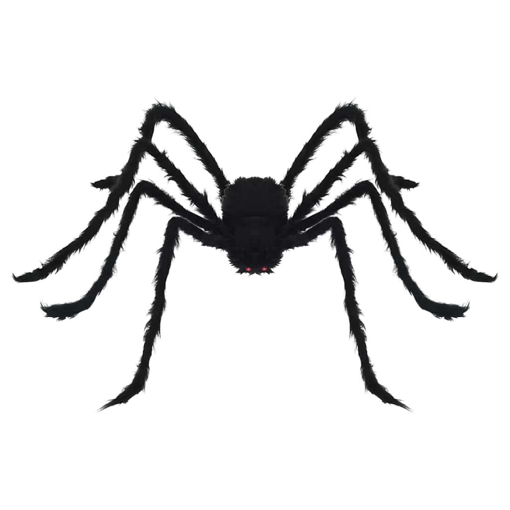 Halloween-Spinnendekoration mit Netzen 4 pcs Schwarz und Weiß