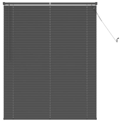 vidaXL Venetianer Jalousie Verstellbar Silber Grau 150 x 110 cm PVC