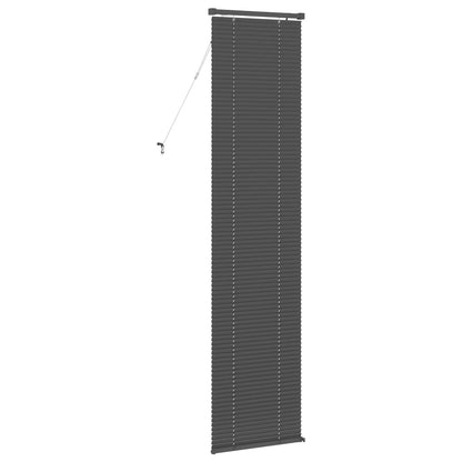 vidaXL Venetianer Jalousie Verstellbar Silber Grau 213 x 50 cm PVC