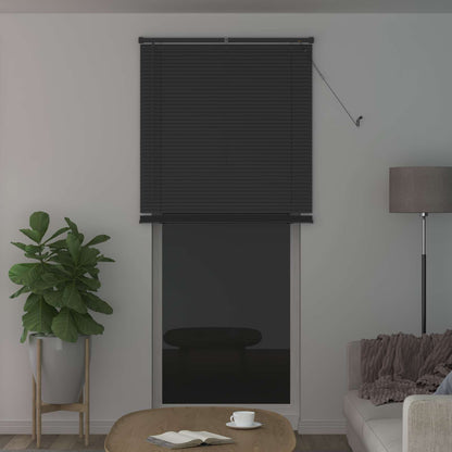 vidaXL Venetianer Jalousie Verstellbar Silber Grau 213 x 90 cm PVC