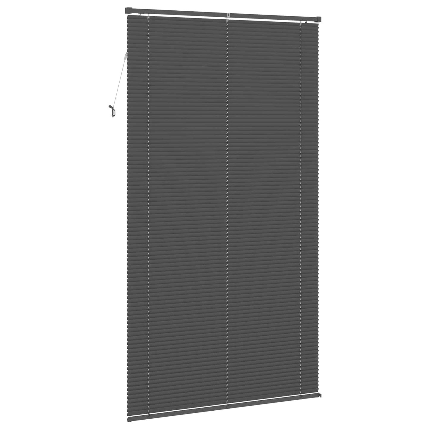 vidaXL Venetianer Jalousie Verstellbar Silber Grau 213 x 120 cm PVC