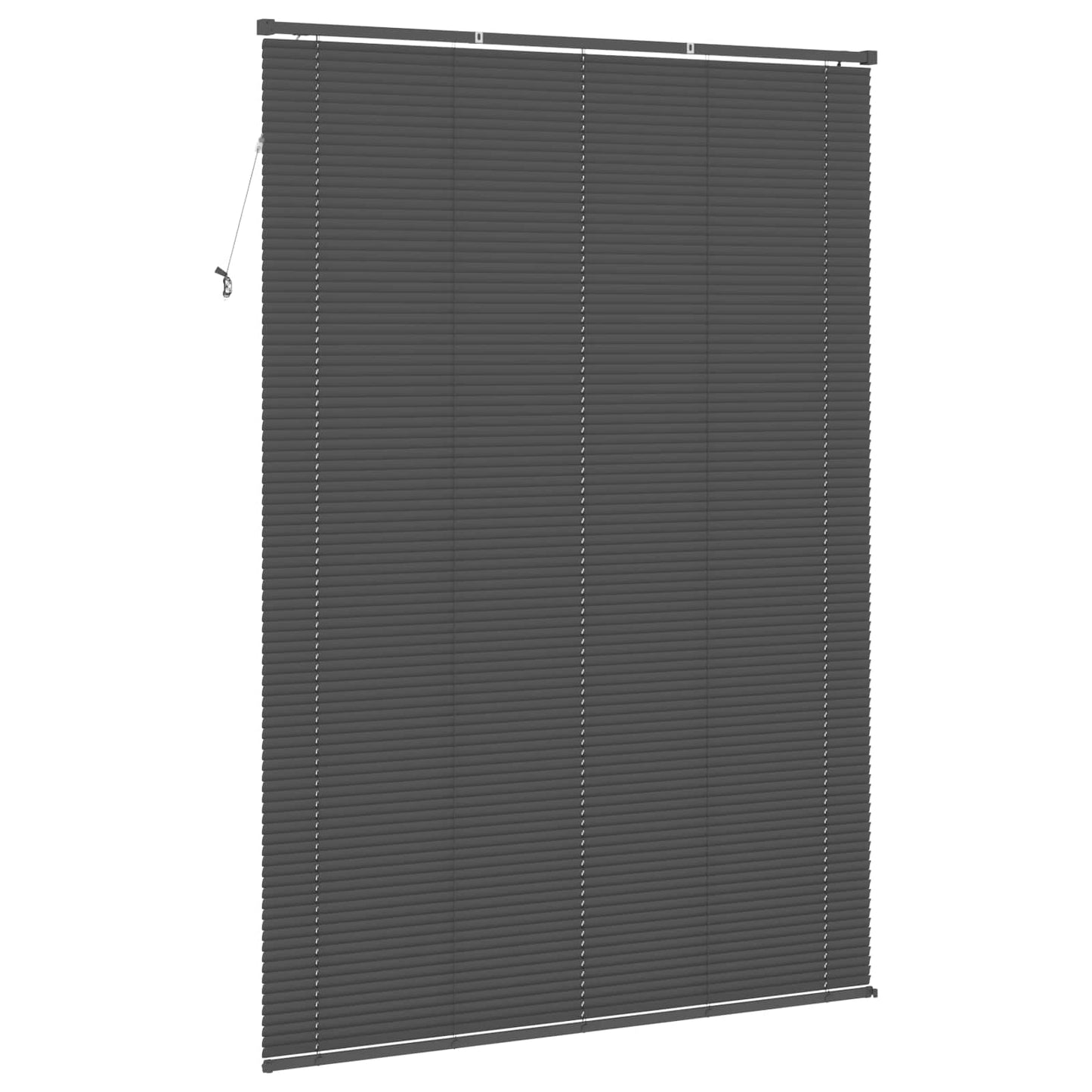 vidaXL Venetianer Jalousie Verstellbar Silber Grau 213 x 160 cm PVC