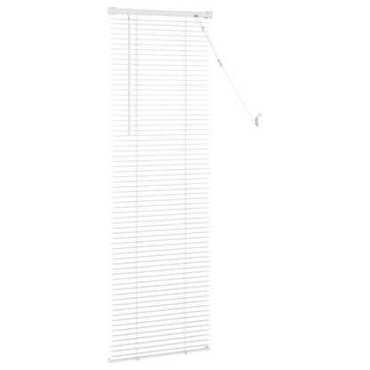 vidaXL Venetianer Jalousie Verstellbar Weiß 150 x 40 cm PVC
