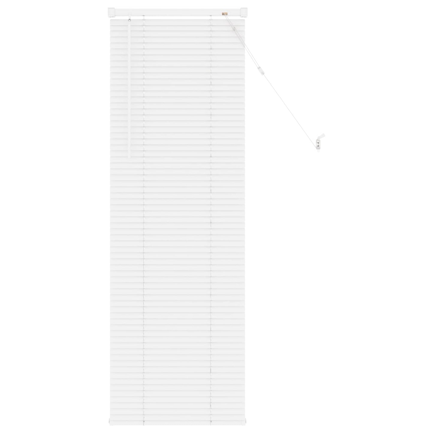 vidaXL Venetianer Jalousie Verstellbar Weiß 150 x 50 cm PVC