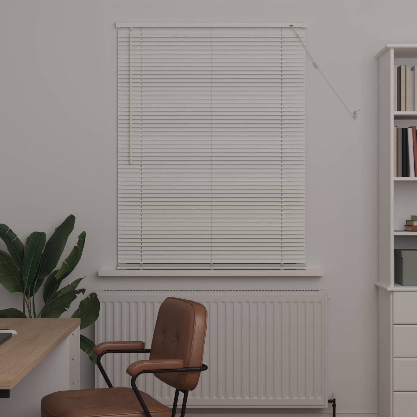 vidaXL Venetianer Jalousie Verstellbar Weiß 150 x 80 cm PVC