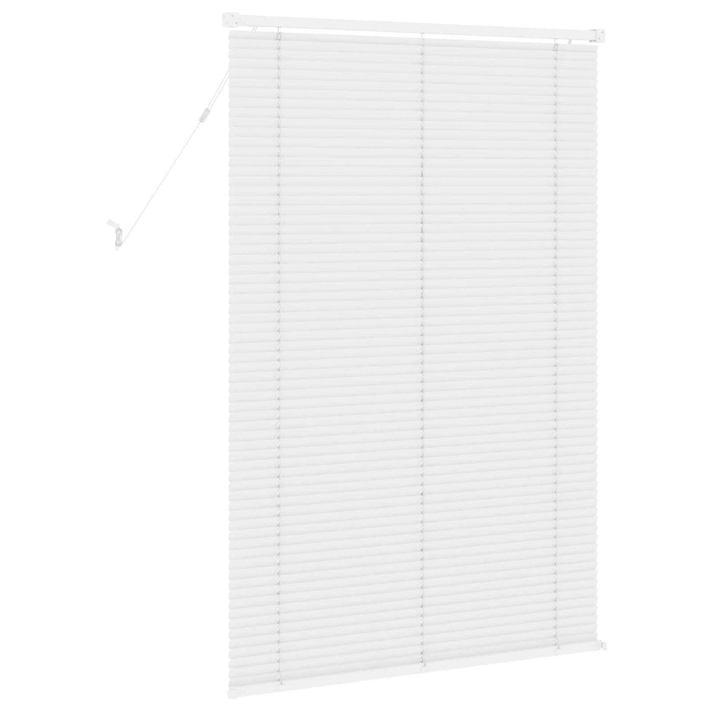 vidaXL Venetianer Jalousie Verstellbar Weiß 150 x 80 cm PVC