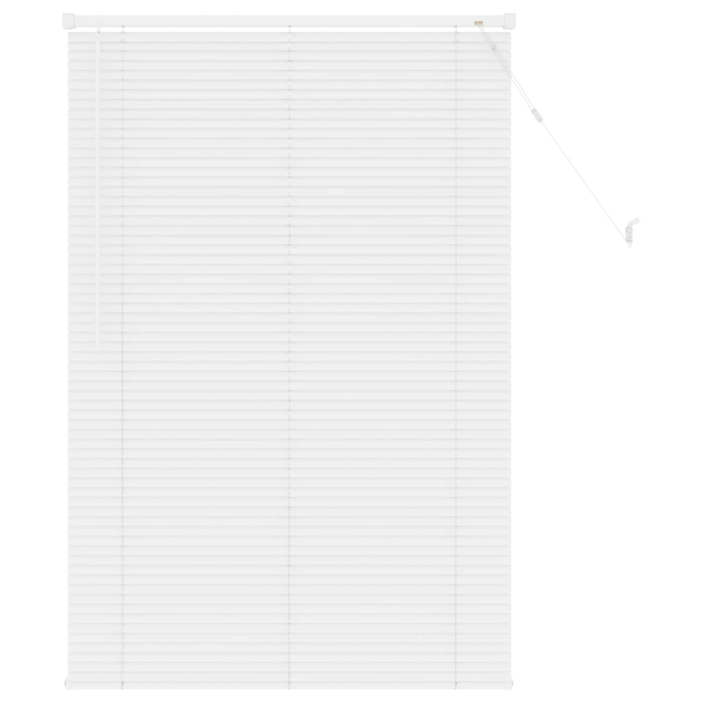 vidaXL Venetianer Jalousie Verstellbar Weiß 150 x 80 cm PVC