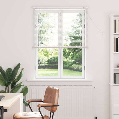 vidaXL Venetianer Jalousie Verstellbar Weiß 150 x 100 cm PVC