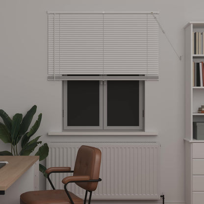 vidaXL Venetianer Jalousie Verstellbar Weiß 150 x 110 cm PVC
