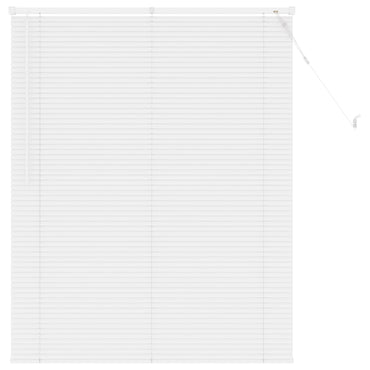 vidaXL Venetianer Jalousie Verstellbar Weiß 150 x 110 cm PVC