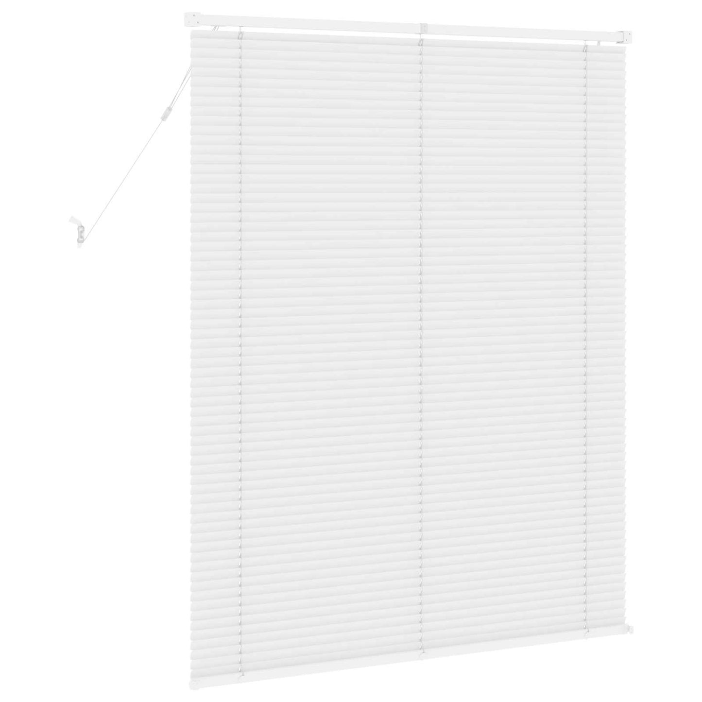 vidaXL Venetianer Jalousie Verstellbar Weiß 150 x 120 cm PVC