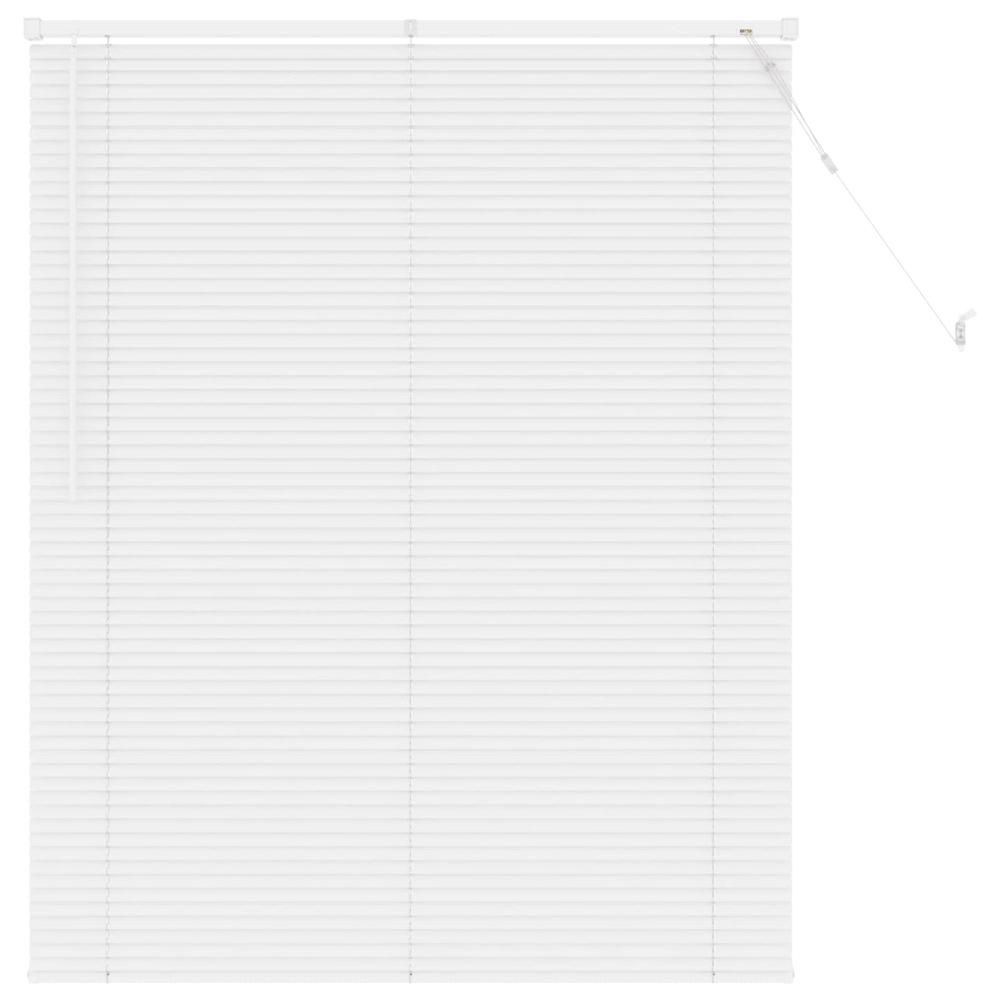 vidaXL Venetianer Jalousie Verstellbar Weiß 150 x 120 cm PVC
