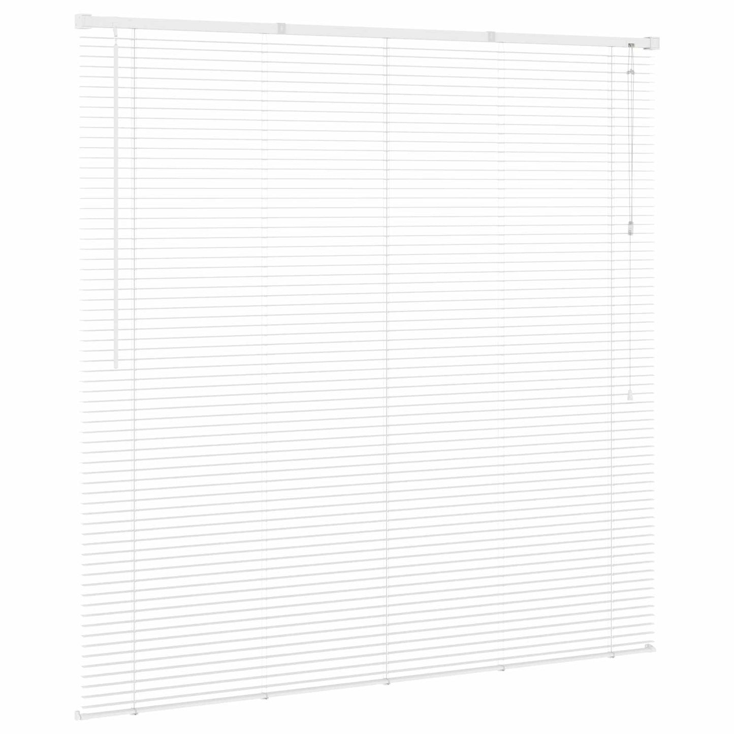 vidaXL Venetianer Jalousie Verstellbar Weiß 150 x 150 cm PVC