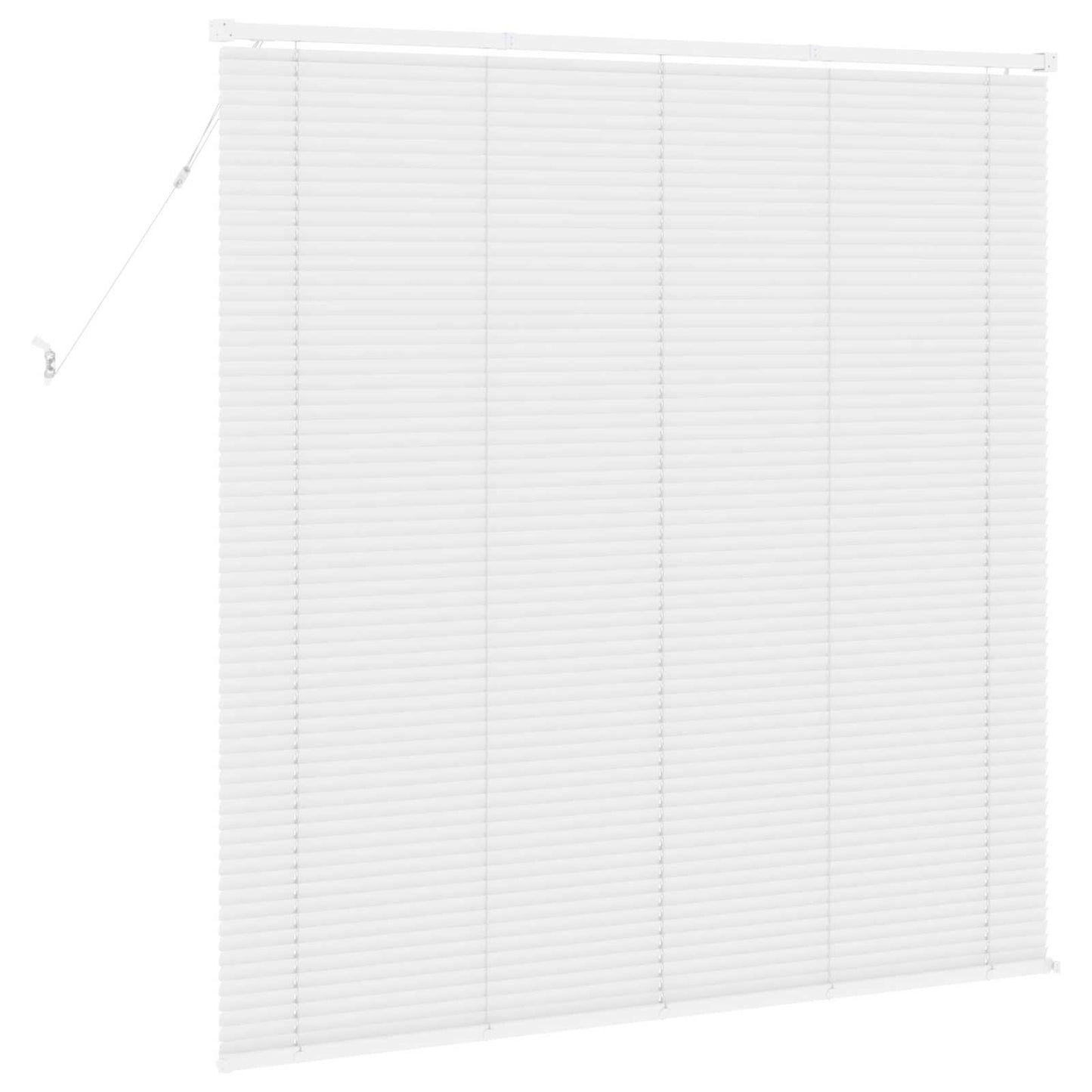 vidaXL Venetianer Jalousie Verstellbar Weiß 150 x 150 cm PVC