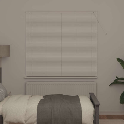 vidaXL Venetianer Jalousie Verstellbar Weiß 150 x 160 cm PVC