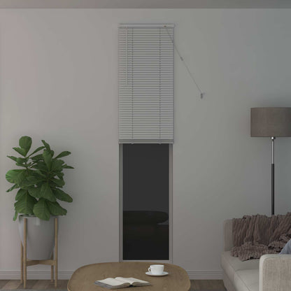 vidaXL Venetianer Jalousie Verstellbar Weiß 213 x 40 cm PVC