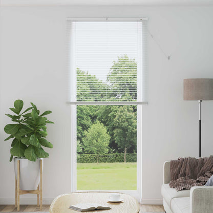 vidaXL Venetianer Jalousie Verstellbar Weiß 213 x 80 cm PVC